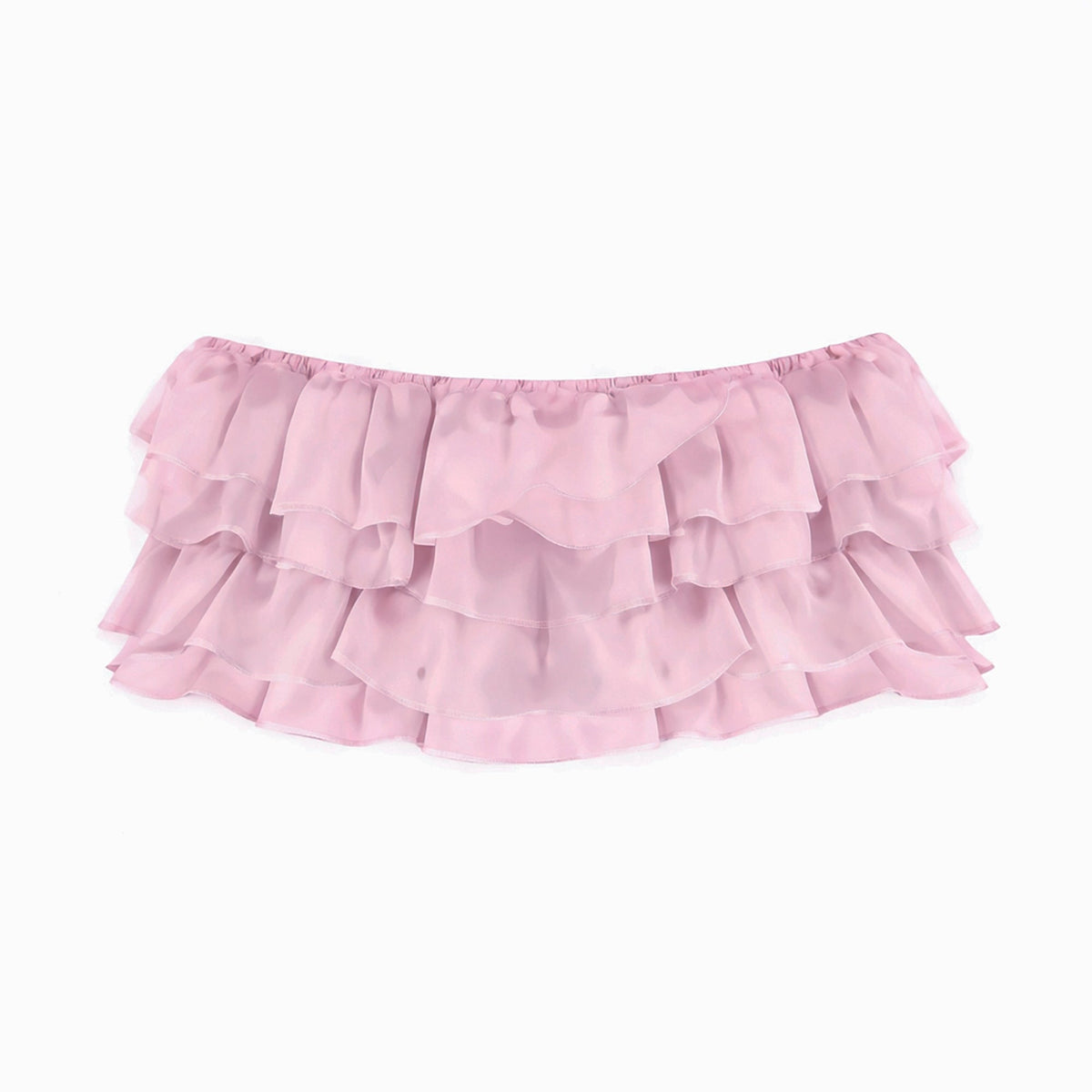 Stretch Satin Micro Skirt