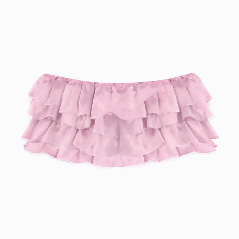 Stretch Satin Micro Skirt