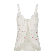 Stretch Lace Babydoll Top