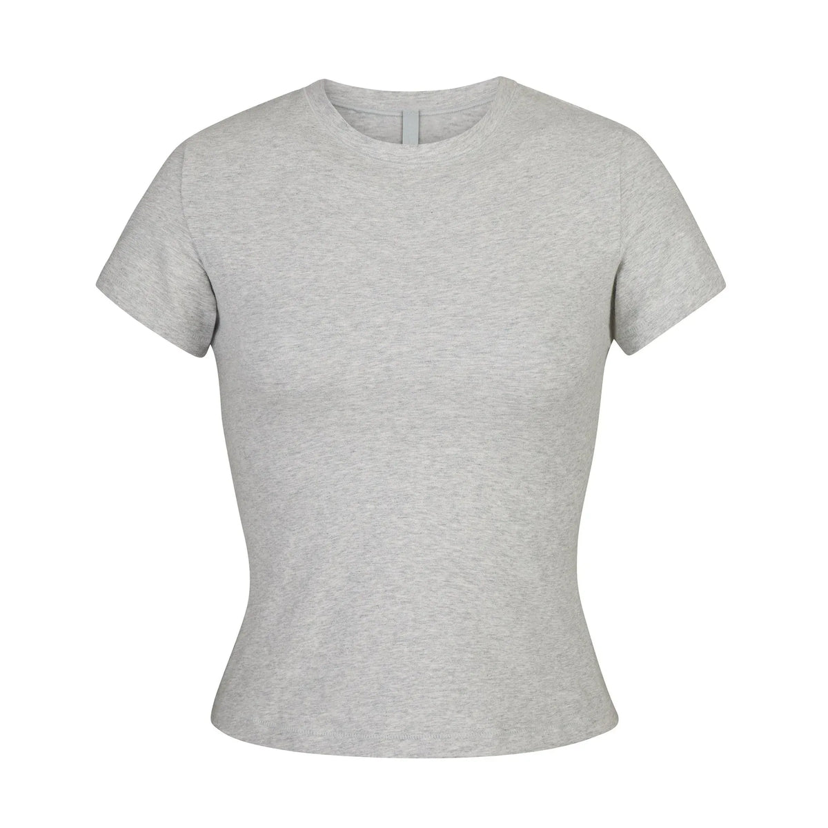 Skims Cotton Jersey T-shirt Light Heather Grey