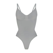 Skims Seamless Sculpt Thong Bodysuit Pacific