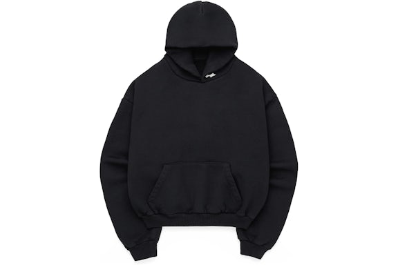SKYLRK Cotton Hoodie Cave Black