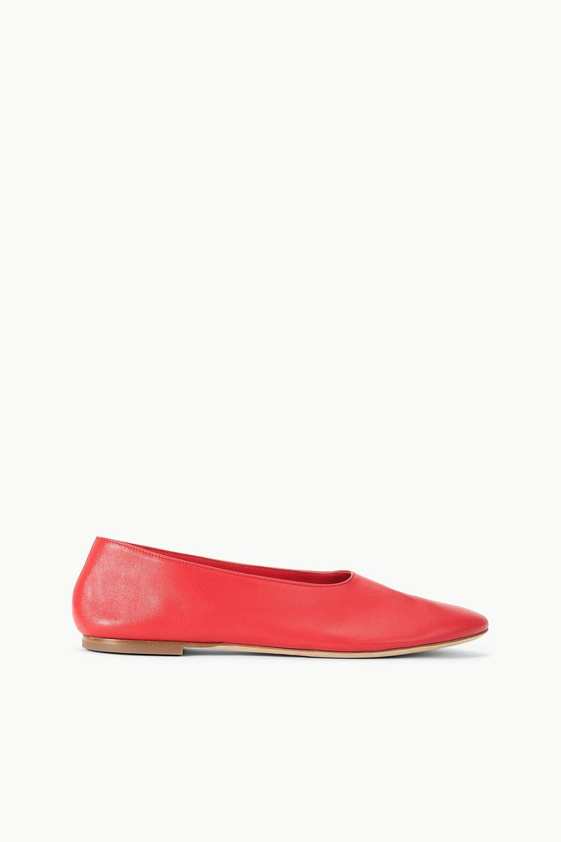 ALBA BALLET FLAT RED ROSE