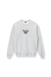 CUSTOM STAUD x C.BONZ OVERSIZED SWEATSHIRT GREY