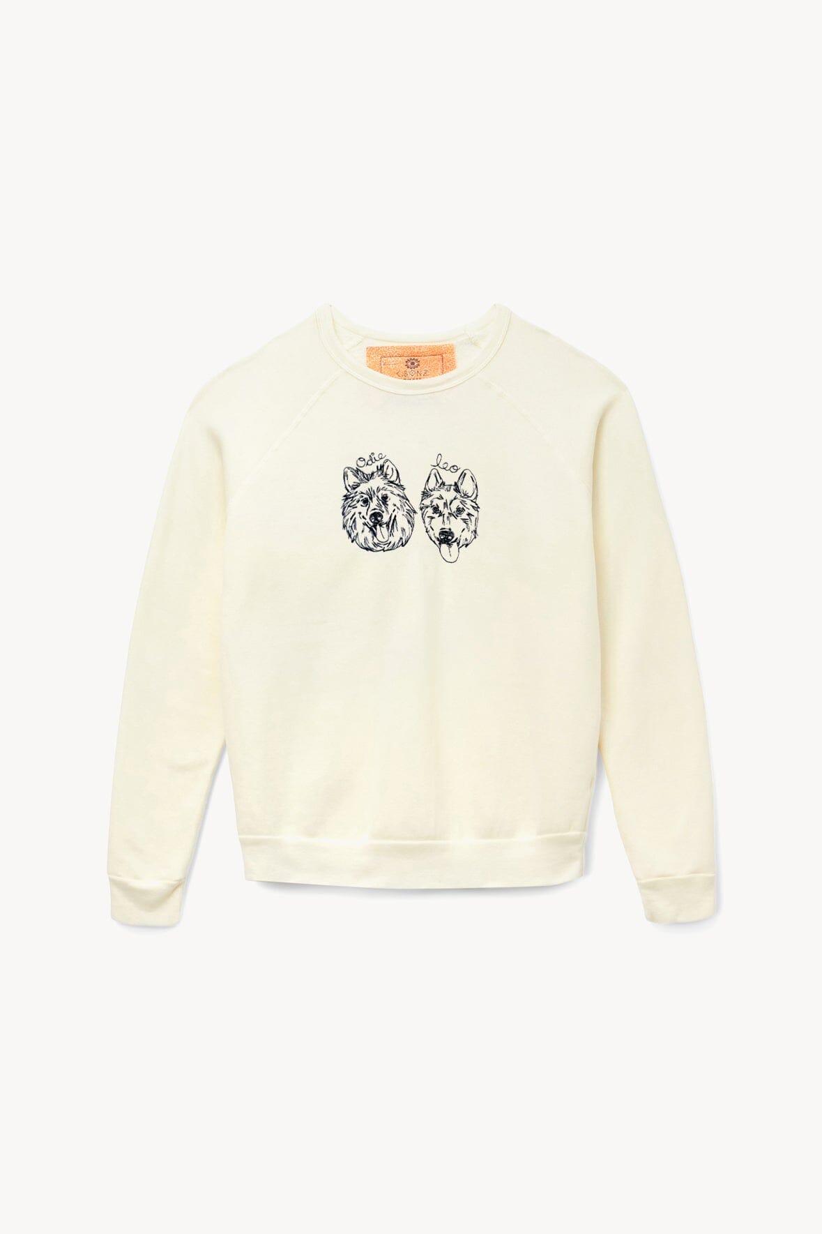 CUSTOM STAUD x C.BONZ SWEATSHIRT CREAM