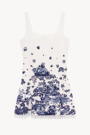LE SABLE DRESS BLUE TOILE