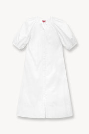 VINCENT DRESS WHITE