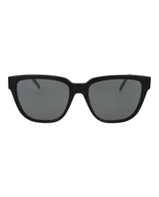 Saint Laurent Cat Eye Sunglasses Black/Black/Silver (SLM48S-30007876-003)