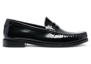 Saint Laurent Le Loafer Penny Slippers Nero Lucido