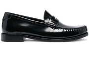 Saint Laurent Le Loafer Penny Slippers Nero Lucido
