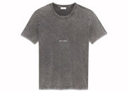 Saint Laurent Logo Rive Gauche T-Shirt Washed Black