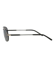 Saint Laurent Round Oval Sunglasses Black/Black/Silver (SL561-30013779-003)