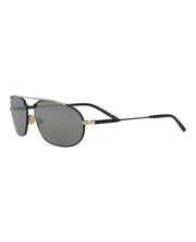 Saint Laurent Round Oval Sunglasses Black/Black/Silver (SL561-30013779-003)