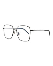 Saint Laurent Square Rectangle Sunglasses Black/Black/Transparent (SL314SUN-30013170-001)