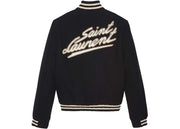 Saint Laurent Teddy Jacket Black