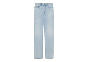 Saint Laurent Women's Janice Denim Jeans Clear Sky Blue