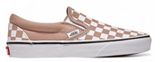 Vans Classic Slip-On Checkerboard Warm Taupe Brown White