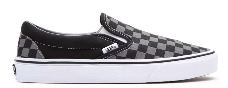 Vans Classic Slip-On Checkerboard Black Grey