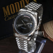 Seikojust Daydate Arabic Deep Grey