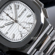 Nautiko Chrono White