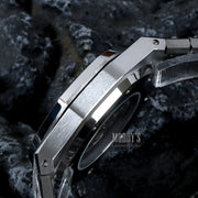 Royal Seikoak White Iced Out