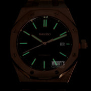 Royal Seikoak Rose Gold Black