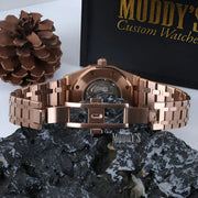 Royal Seikoak Rose Gold Skeleton