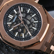 Royal Seikoak Rose Gold Skeleton