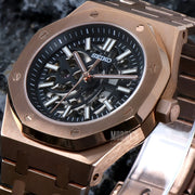 Royal Seikoak Rose Gold Skeleton