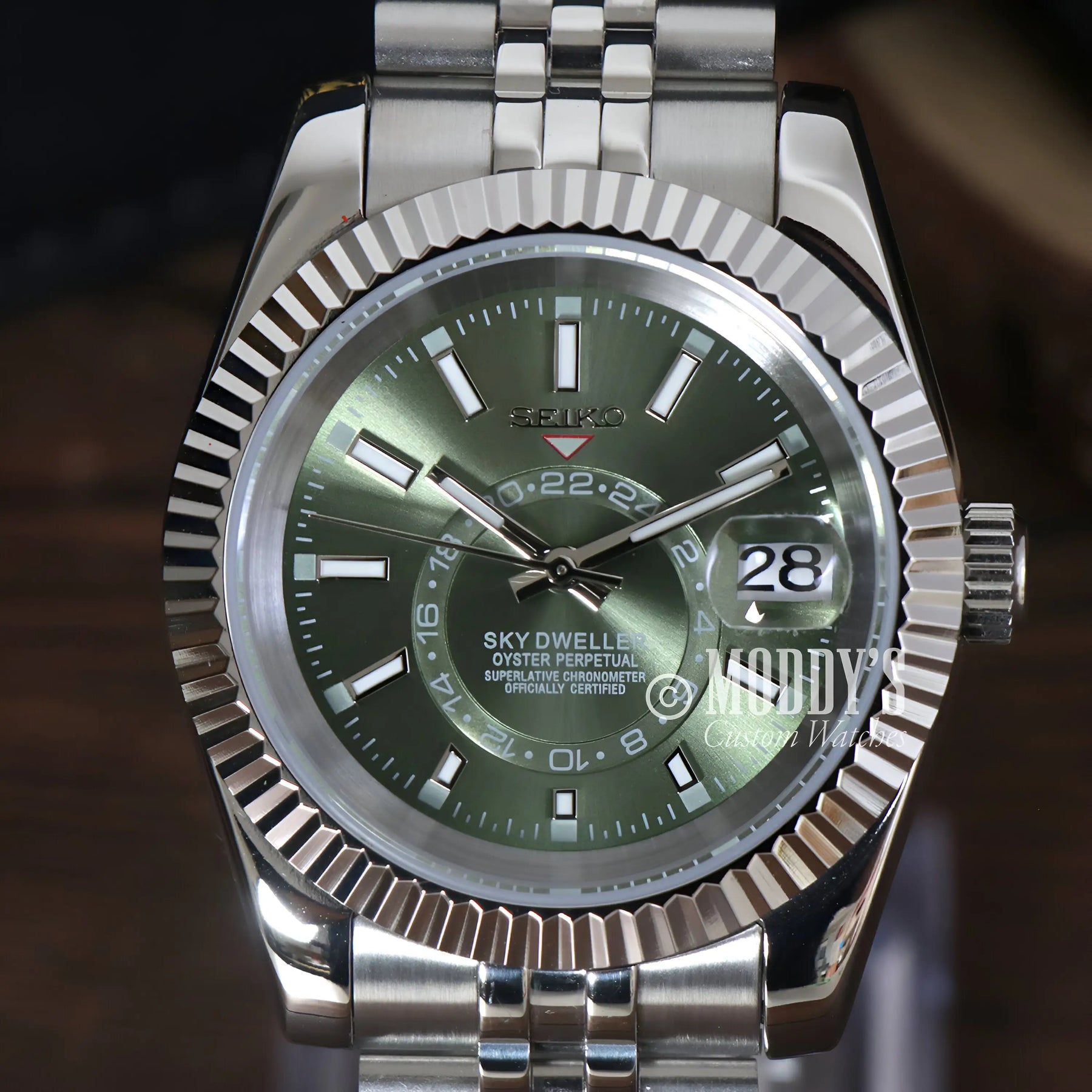 Seikojust Sky Dweller Mint Green