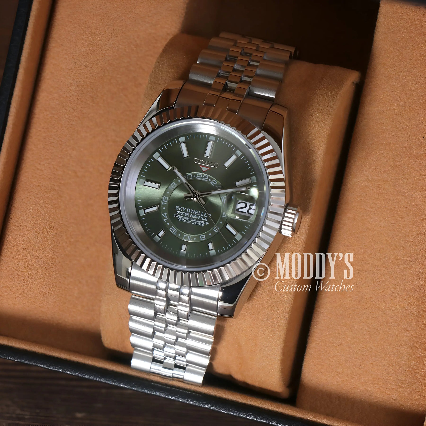 Seikojust Sky Dweller Mint Green