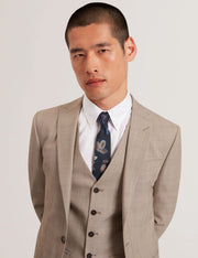Ted Baker Silvano Photographic Leaf Print Silk Tie