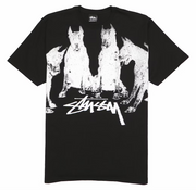 Stussy Doberman T-Shirt Black