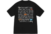 Stussy Heal The Bay Pigment Dyed Summit To Sea T-Shirt Black
