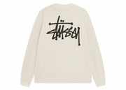 Stussy Raglan Thermal L/S Crew Bone
