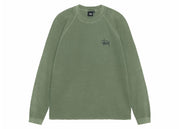 Stussy Raglan Thermal L/S Crew Pine