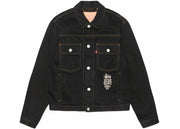 Stussy x Levi'S Crispy Rinse Trucker Jacket Black/Brown
