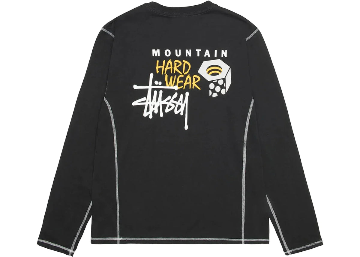 Stussy x Mountain Hardwear L/S T-Shirt Stealth Grey