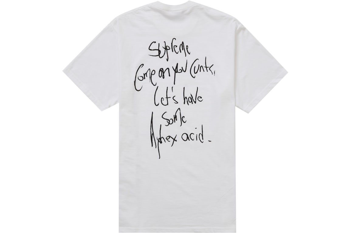 Supreme Aphex Twin Windowlicker T-Shirt White