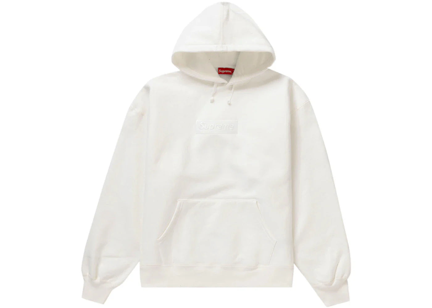 Supreme Box Logo Hoodie (Fw23) White