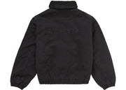 Supreme Faux Shearling Lined Bomber Jacket Black