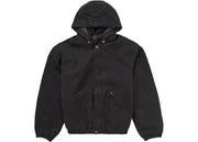 Supreme Faux Shearling Lined Bomber Jacket Black