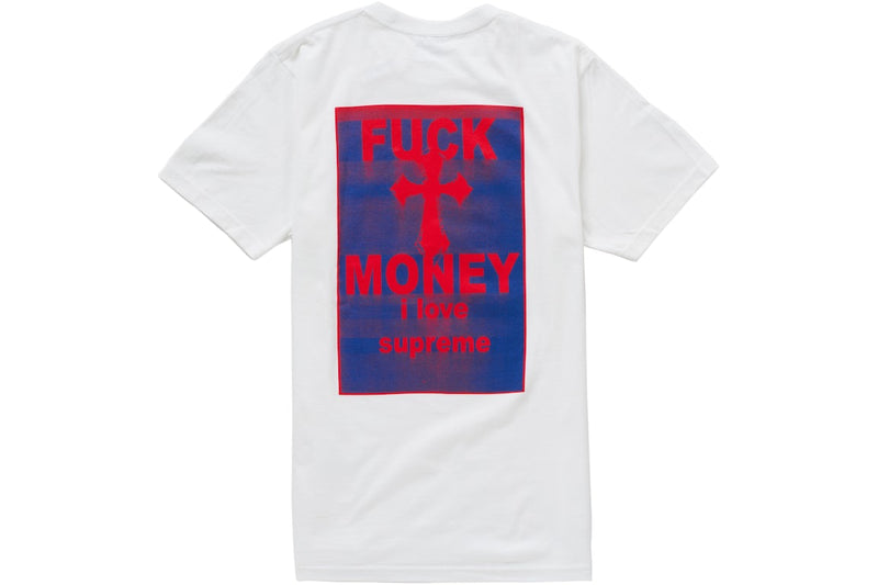 Supreme Fuck Money T-Shirt White