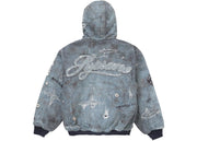Hjr Trompe L'Oeil Hooded Work Jacket Blue