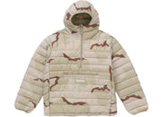 Supreme Micro Down Half Zip Hooded Pullover (Fw24) Desert Camo
