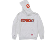 Supreme Mitchell & Ness Ncaa Hoodie Ash Grey