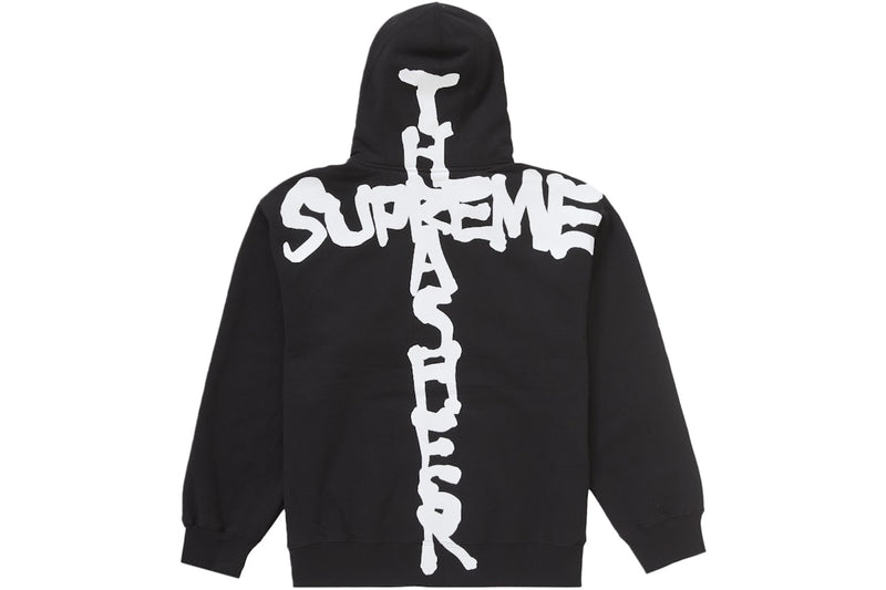 Supreme Thrasher Zip Up Hoodie Black