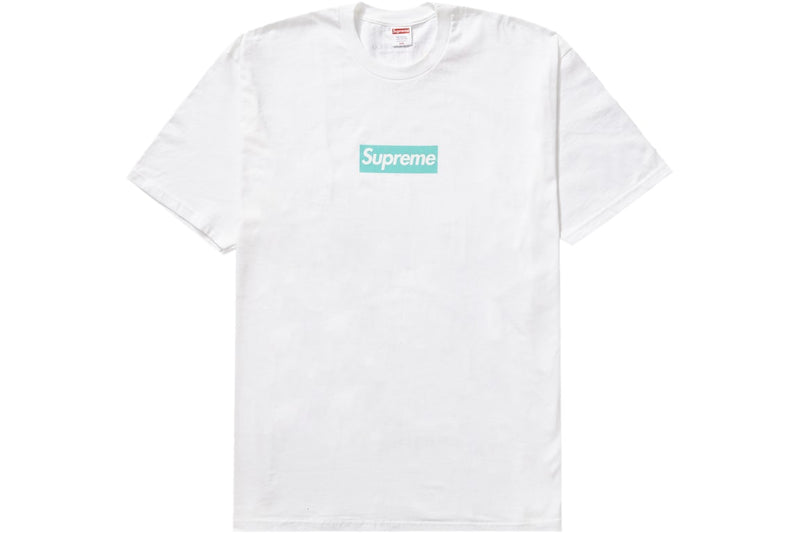 Supreme Tiffany & Co. Box Logo T-Shirt White