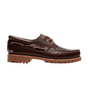 Timberland 3-Eye Lug Handsewn Boat Wide Brown