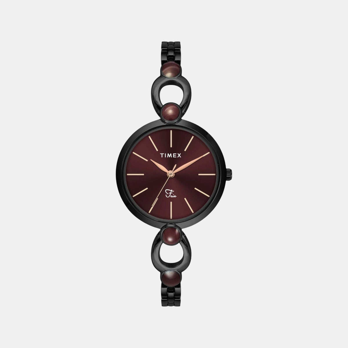 Timex Fria Women Quartz Dial Analog Brass Watch Twel18107